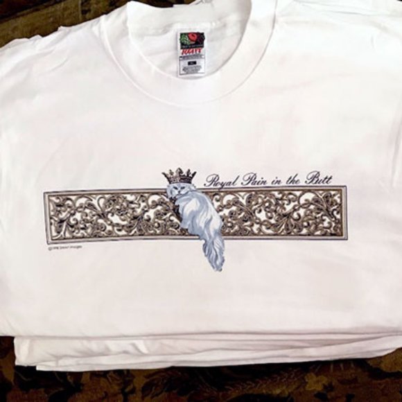 Stocking stuffer sleep tee? New silk-screened original art t-shirt - Picture 1 of 5